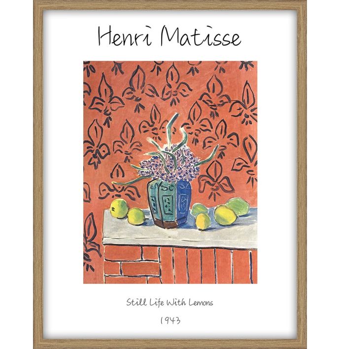 Schilderij met frame Henri Matisse
