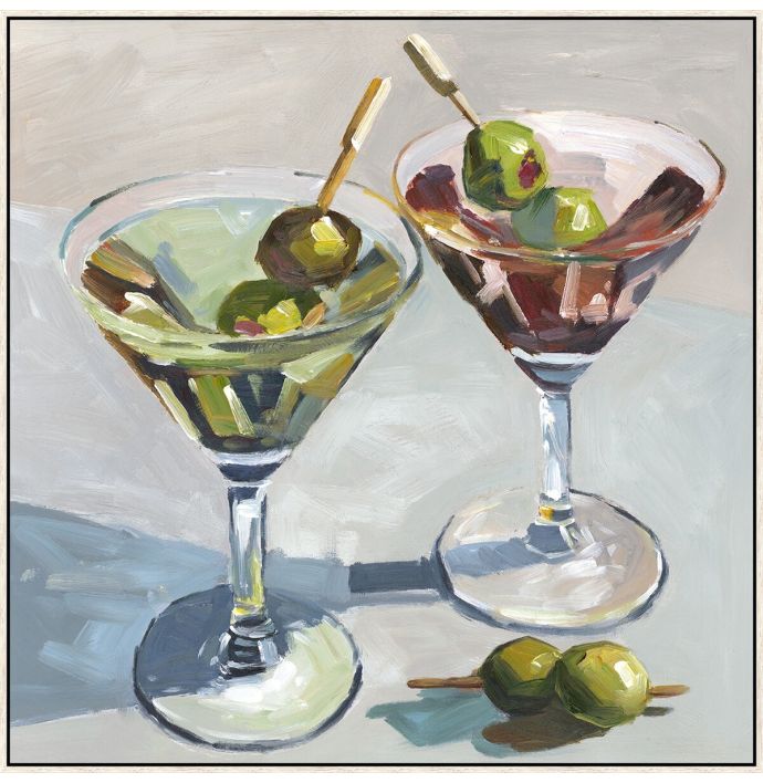 Schilderij met frame cocktails