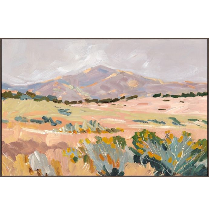 Schilderij met frame mountains 