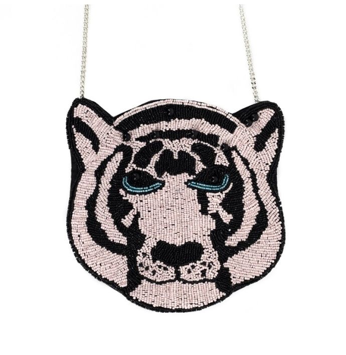 Tasje met kralen tijger