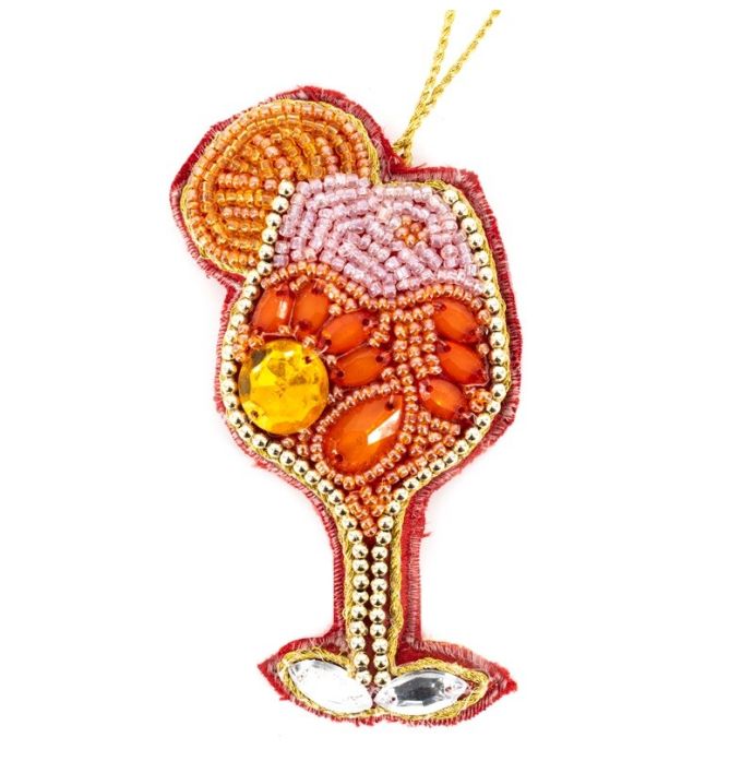 Hanger met kralen cocktail