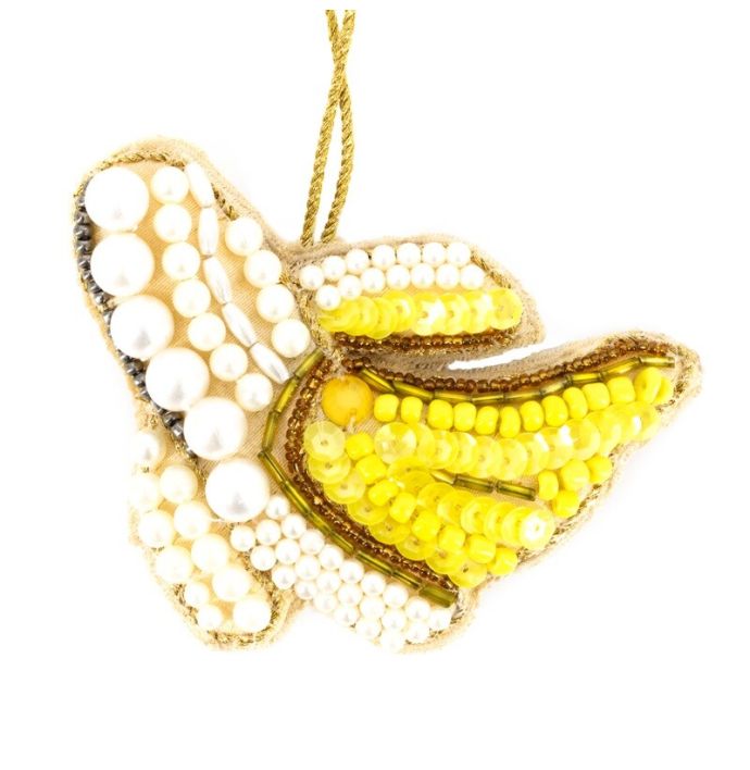 Hanger met kralen banaan