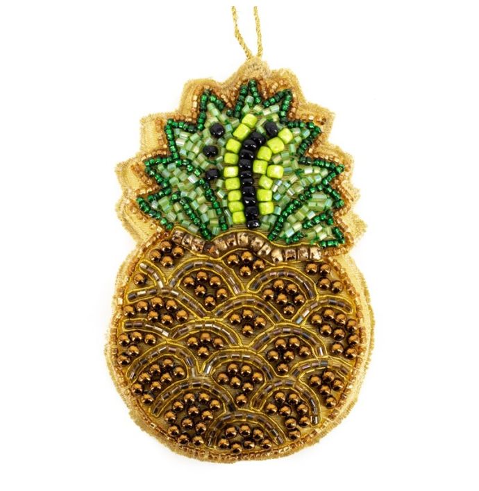 Hanger met kralen ananas
