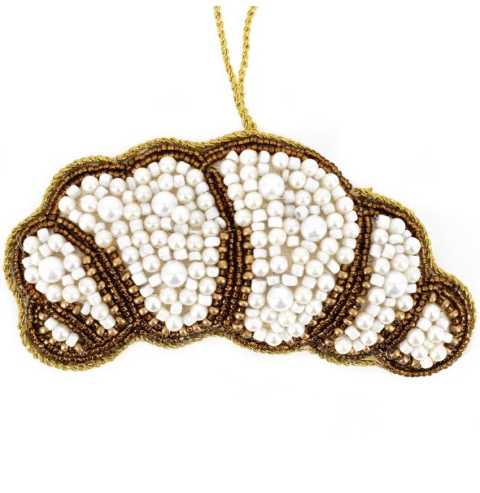 Hanger met kralen croissant