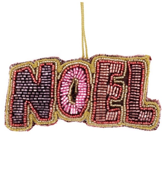 Hanger met kralen Noël