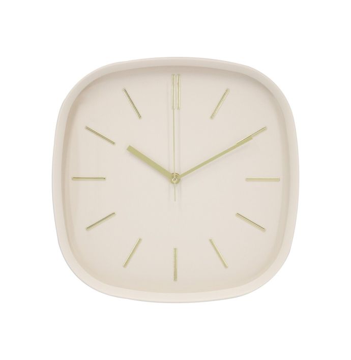 Wandklok Luno 30cm off-white