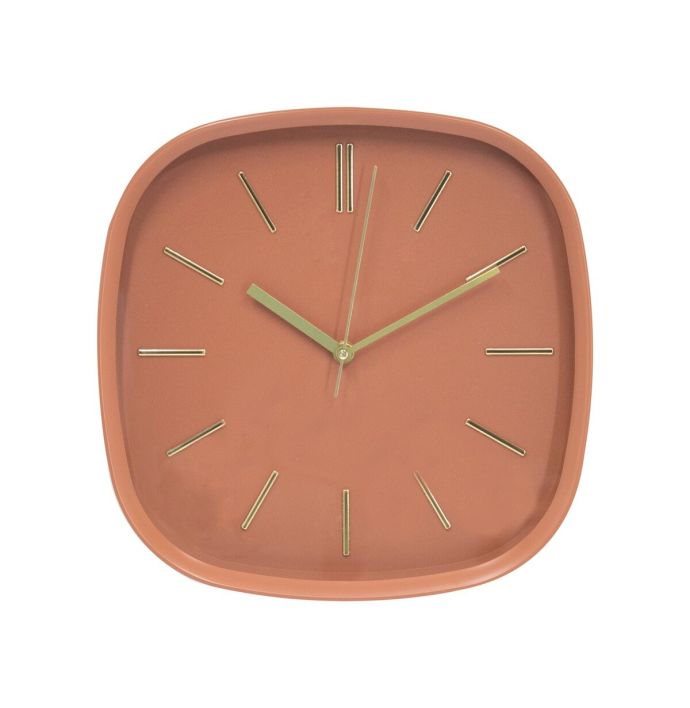 Wandklok Luno 30cm clay