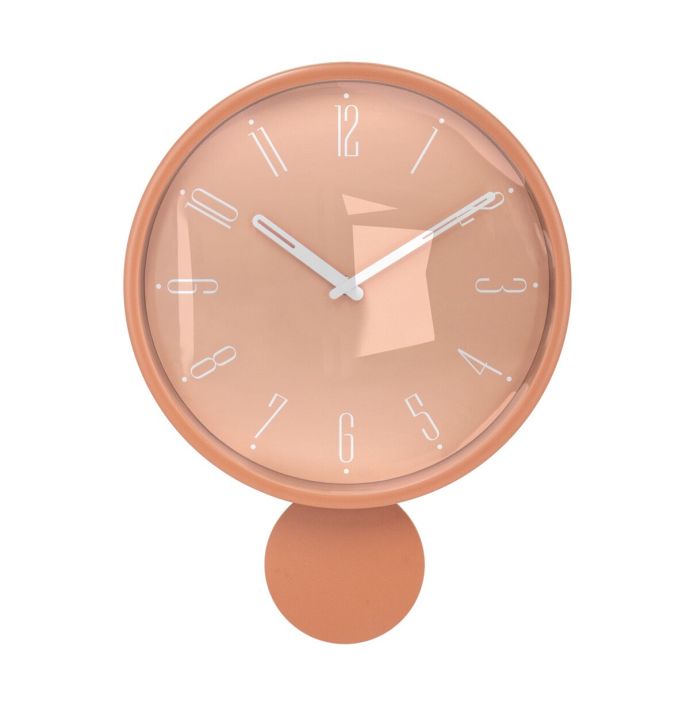 Wandklok Circa met pendulum clay