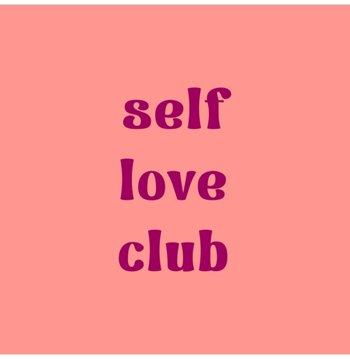 Tegeltje self love club
