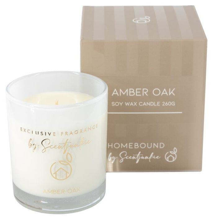 Geurkaars 'Amber oak'