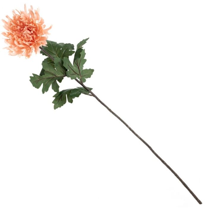 Kunstbloem chrysant roze