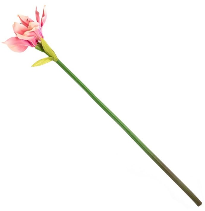 Kunstbloem amaryllis roze