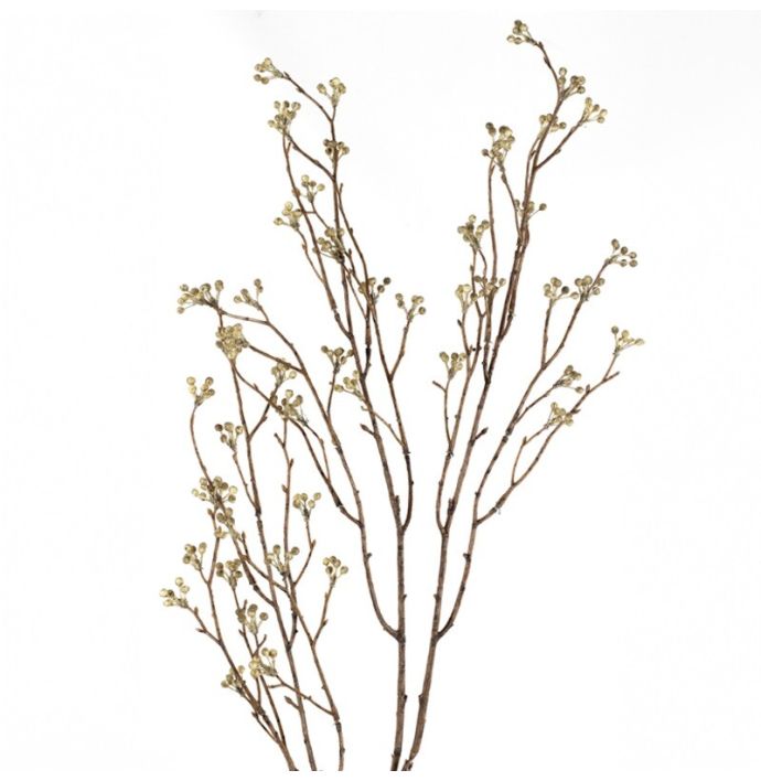 Kunsttak besjes 100cm taupe