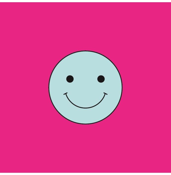 Alfabet tegeltje smiley