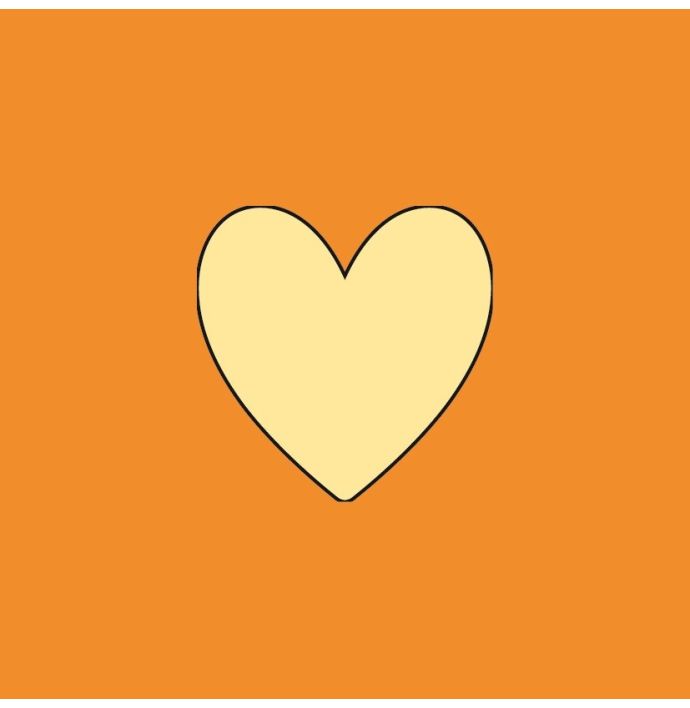 Alfabet tegeltje heart