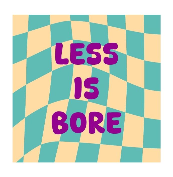 Magneettegeltje - Less is bore