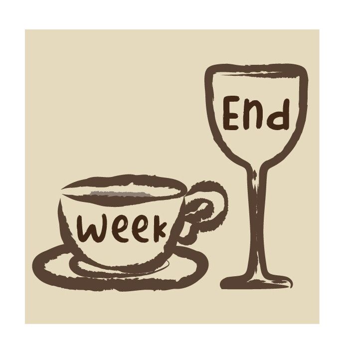 Magneettegeltje - Week-end