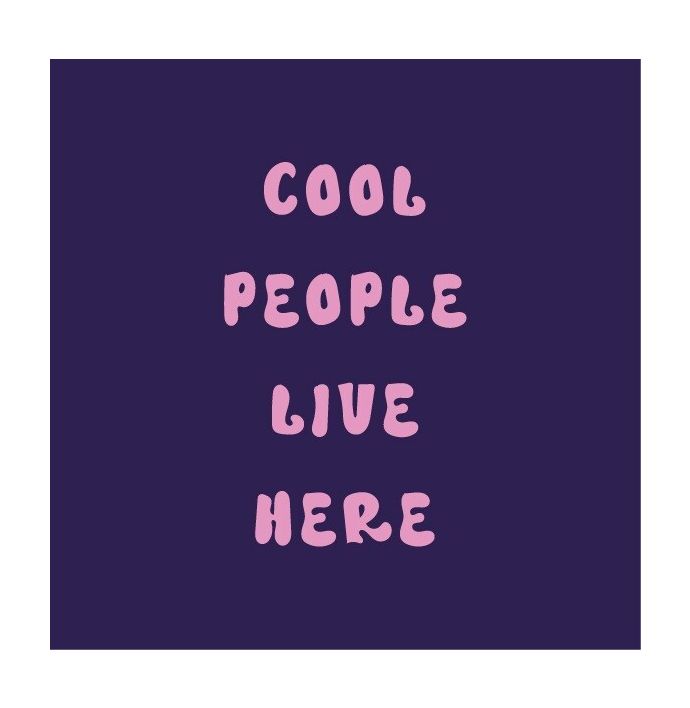 Magneettegeltje - Cool people