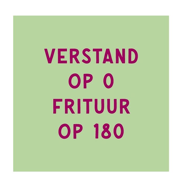 Magneettegeltje - Frituur