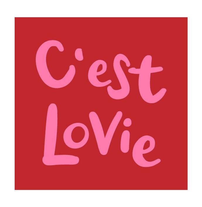 Magneettegeltje - C'est lovie