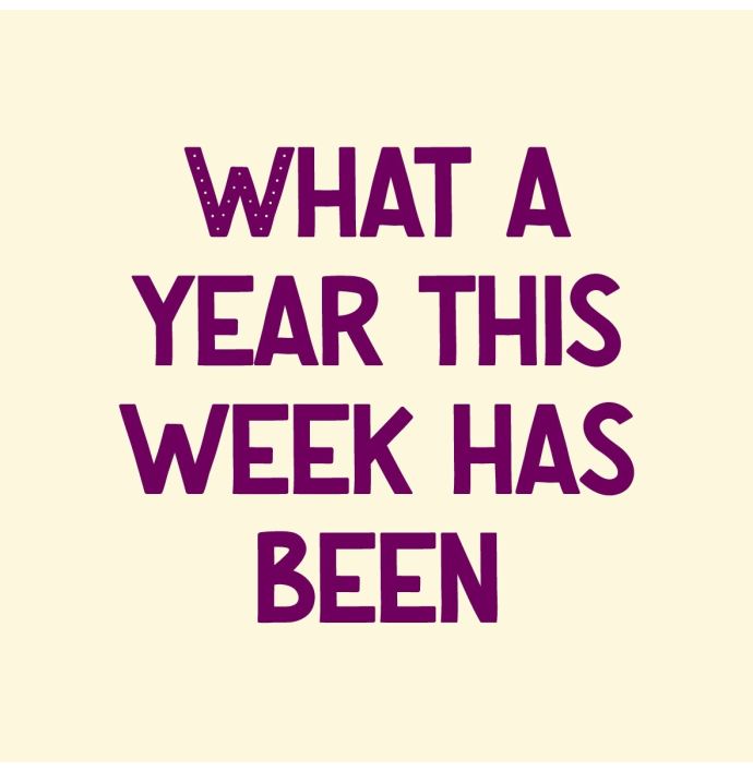 Tegeltje - What a year