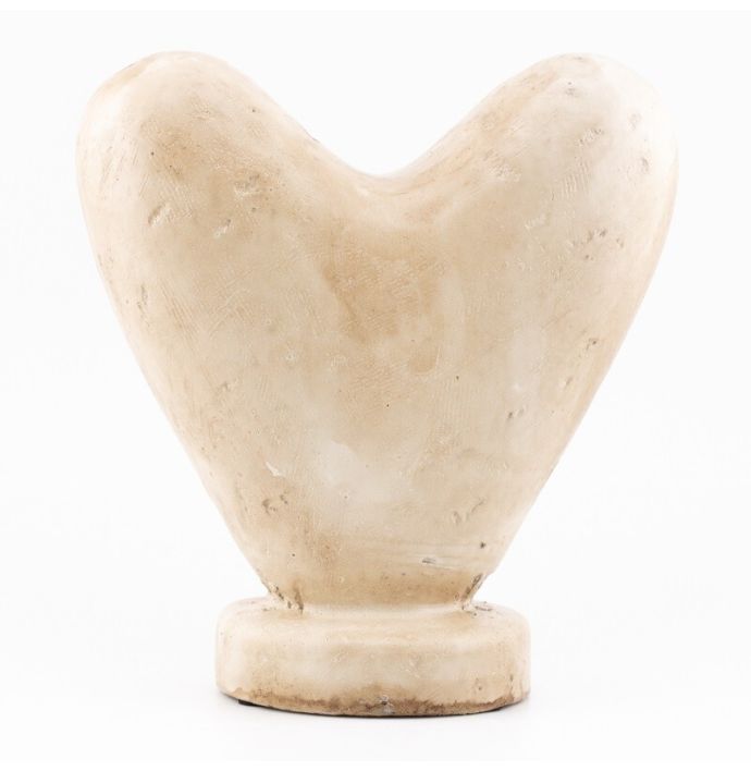 Aardewerk ornament heart