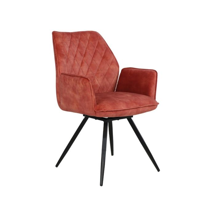 Eetkamerstoel Torvi decent roze