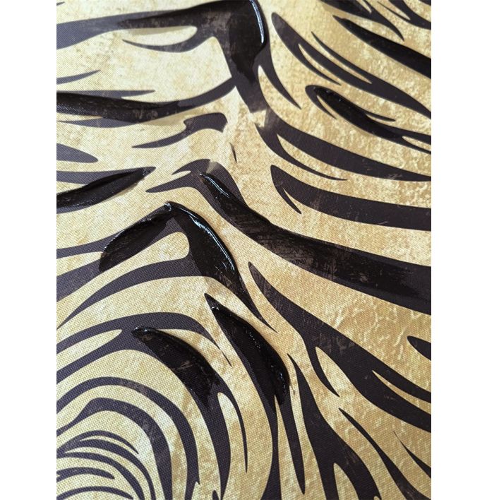 Schilderij tijger jungle 60x80cm