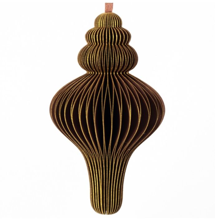 Papieren honeycomb hanger burgundy