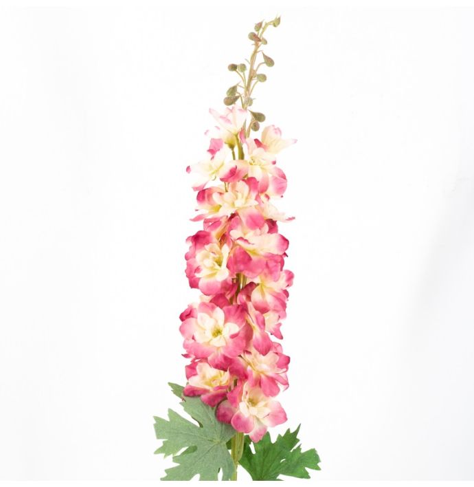 Kunstbloem ridderspoor roze