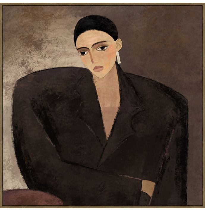 Schilderij Midnight Muse 