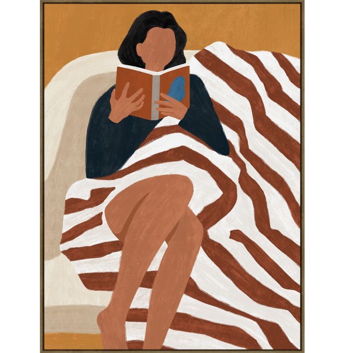 Schilderij Cozy Muse