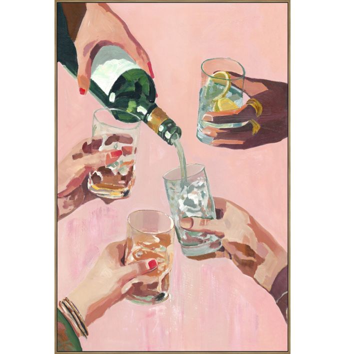 Schilderij cheers