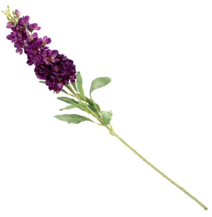 Kunstbloem Zeeuws-knopje paars