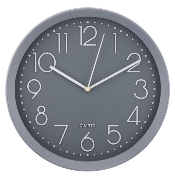 Wandklok Viva 30cm blauw