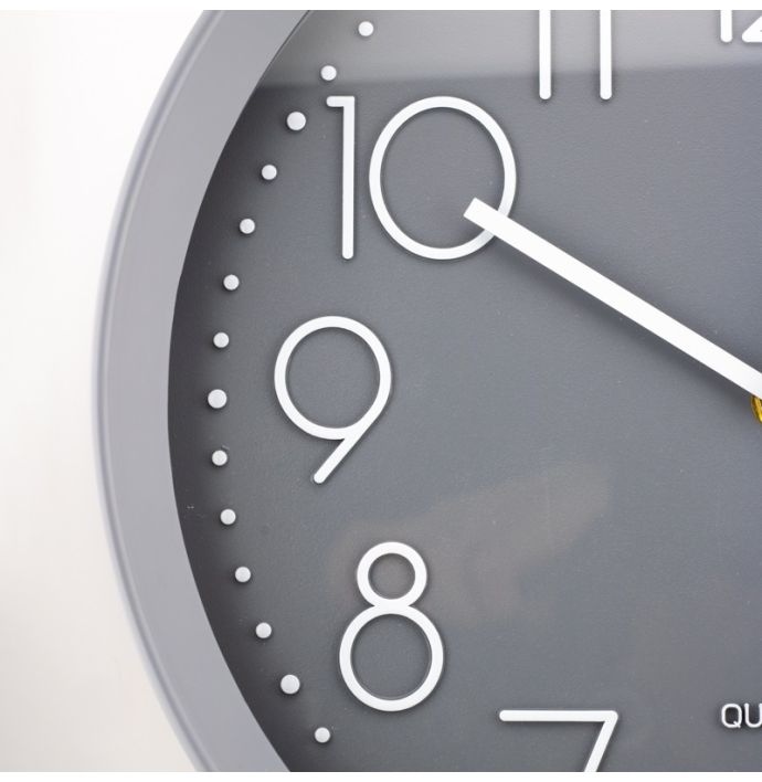 Wandklok Viva 30cm blauw