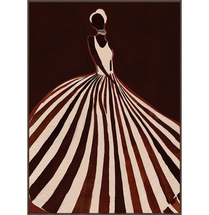 Schilderij Flowing Grace