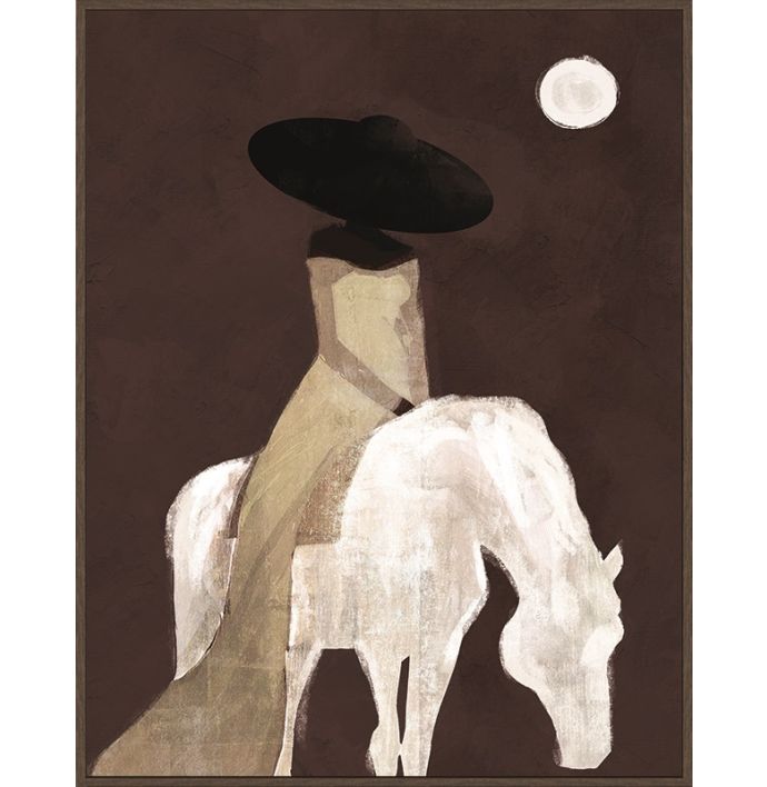 Schilderij Silent Path