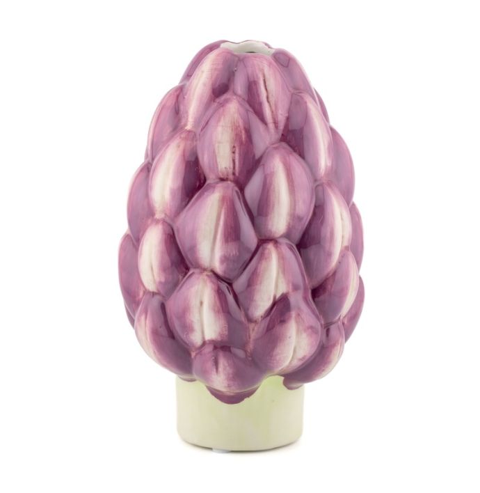Aardewerk vaas artichok