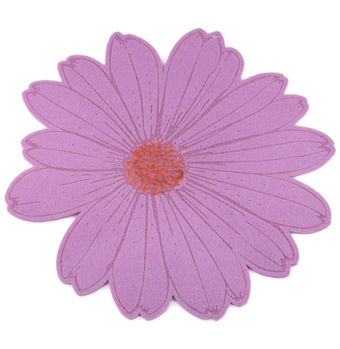 Vilten placemat paars