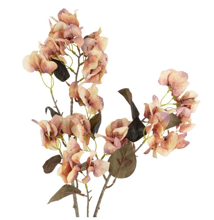 Kunstbloem Bougainvillea 110cm roze