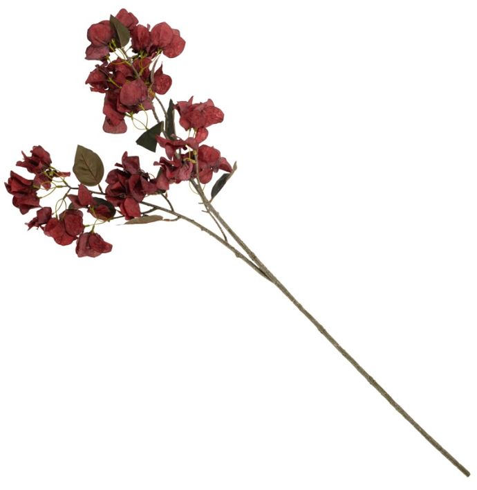 Kunstbloem Bougainvillea 110cm rood