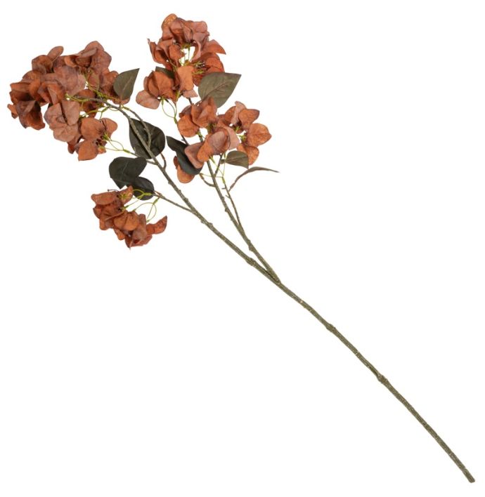 Kunstbloem Bougainvillea 110cm oranje