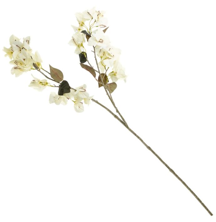 Kunstbloem Bougainvillea 110cm off-white