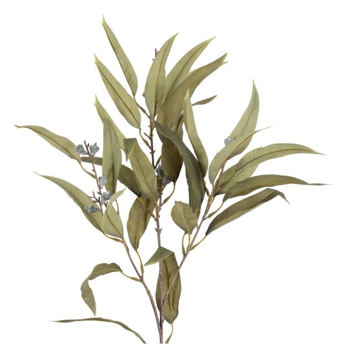 Kunstbloem eucalytpus 103cm groen
