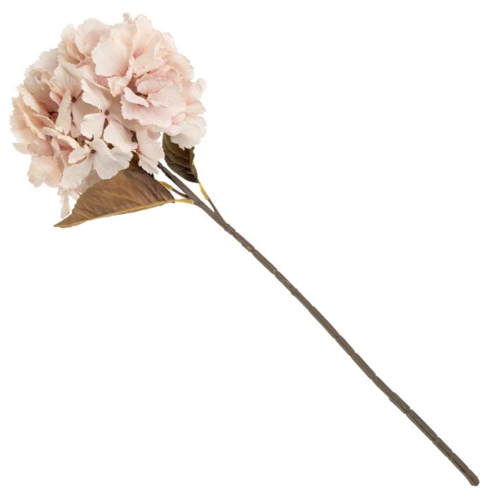 Kunstbloem hortensia 70cm roze