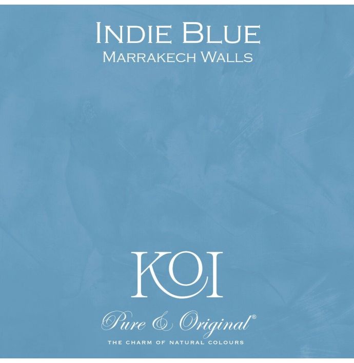 Pure & Original Marrakech Walls Indie Blue