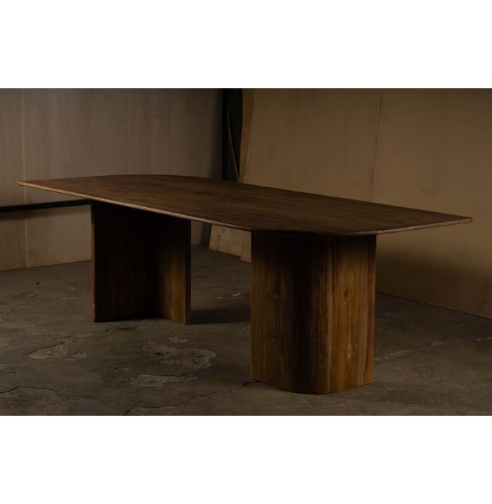 Eettafel Deens ovaal Seren teak 240x110cm