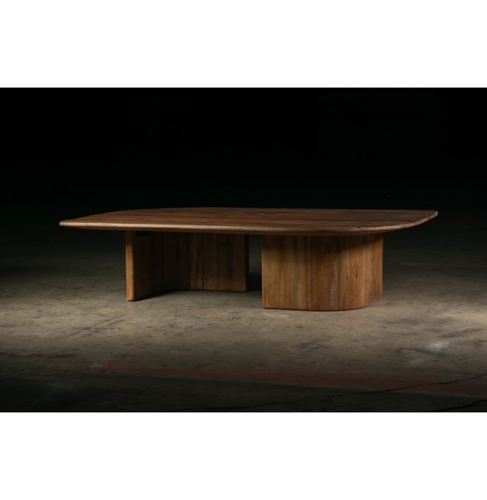 Salontafel organisch teak Maren 140cm