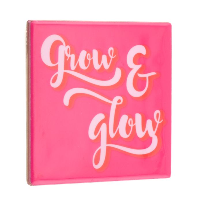 Tegeltje grow & glow